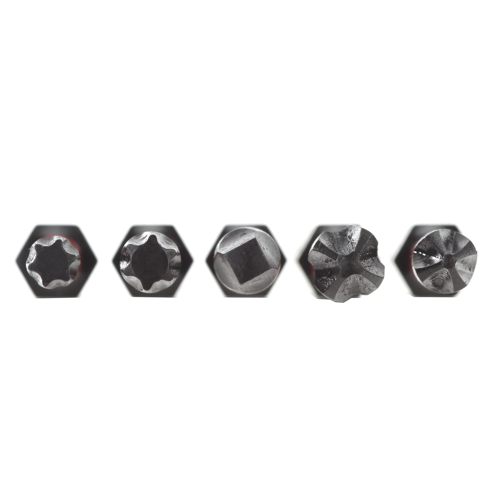 Hyper Tough 15 Piece 2 Impact Rated Screwdriver Bit Set