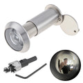 200° Door Viewer & 6Mm Drill Bit Set Hd Optical Glass Lens For 35-65 Mm Doors Us