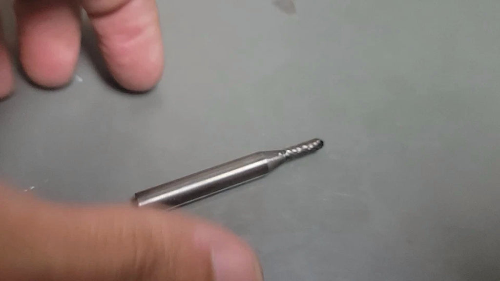 KLYNE - Sc11D Cylindrical Tungsten Carbide Burr Bur Cutting Tool Die Grinder Bit 1/4