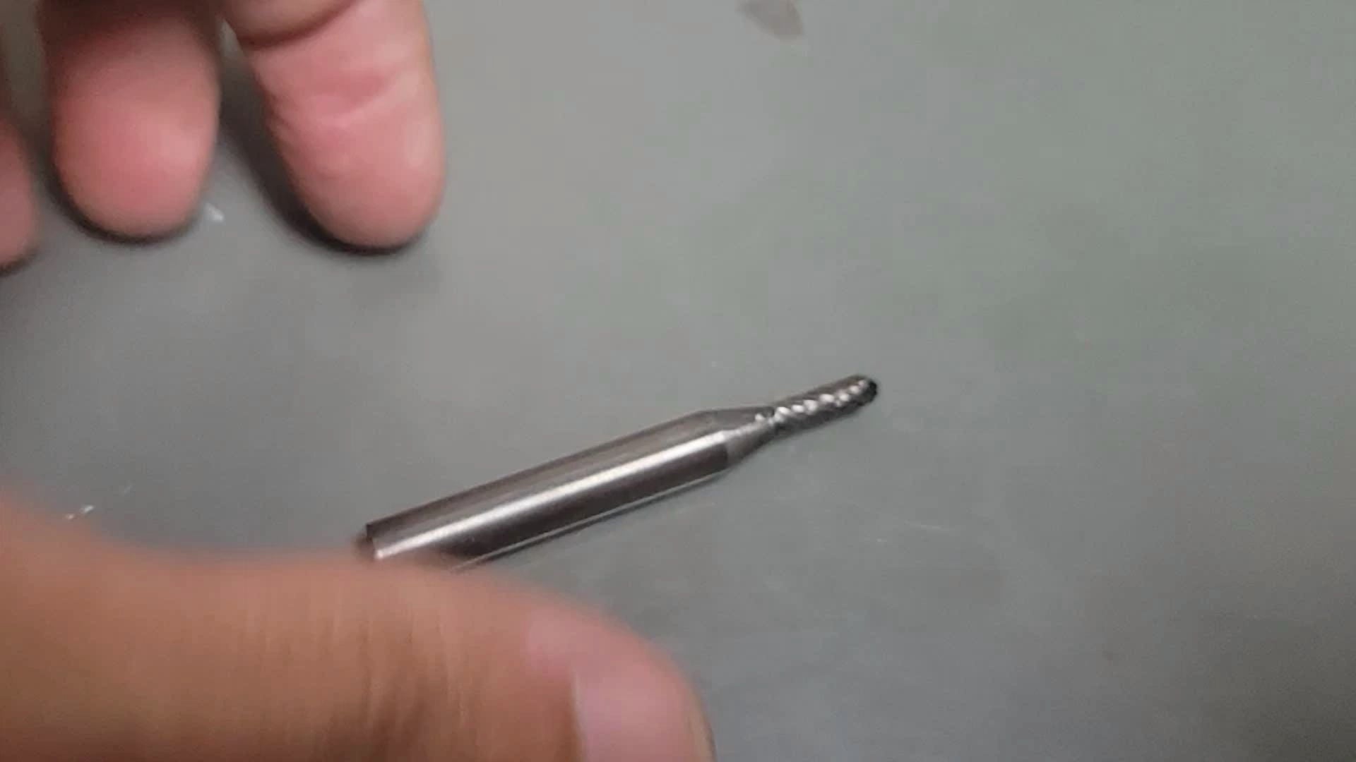 KLYNE - Sc11D Cylindrical Tungsten Carbide Burr Bur Cutting Tool Die Grinder Bit 1/4