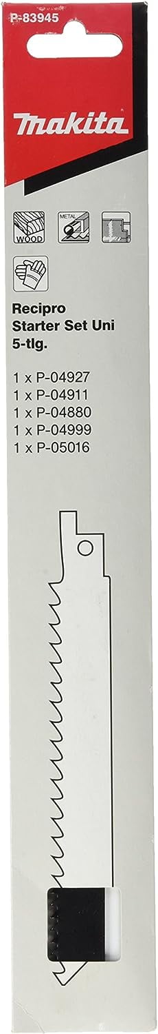 Makita reciprocating Saw Blades Set?–?1?Piece,?P–83945