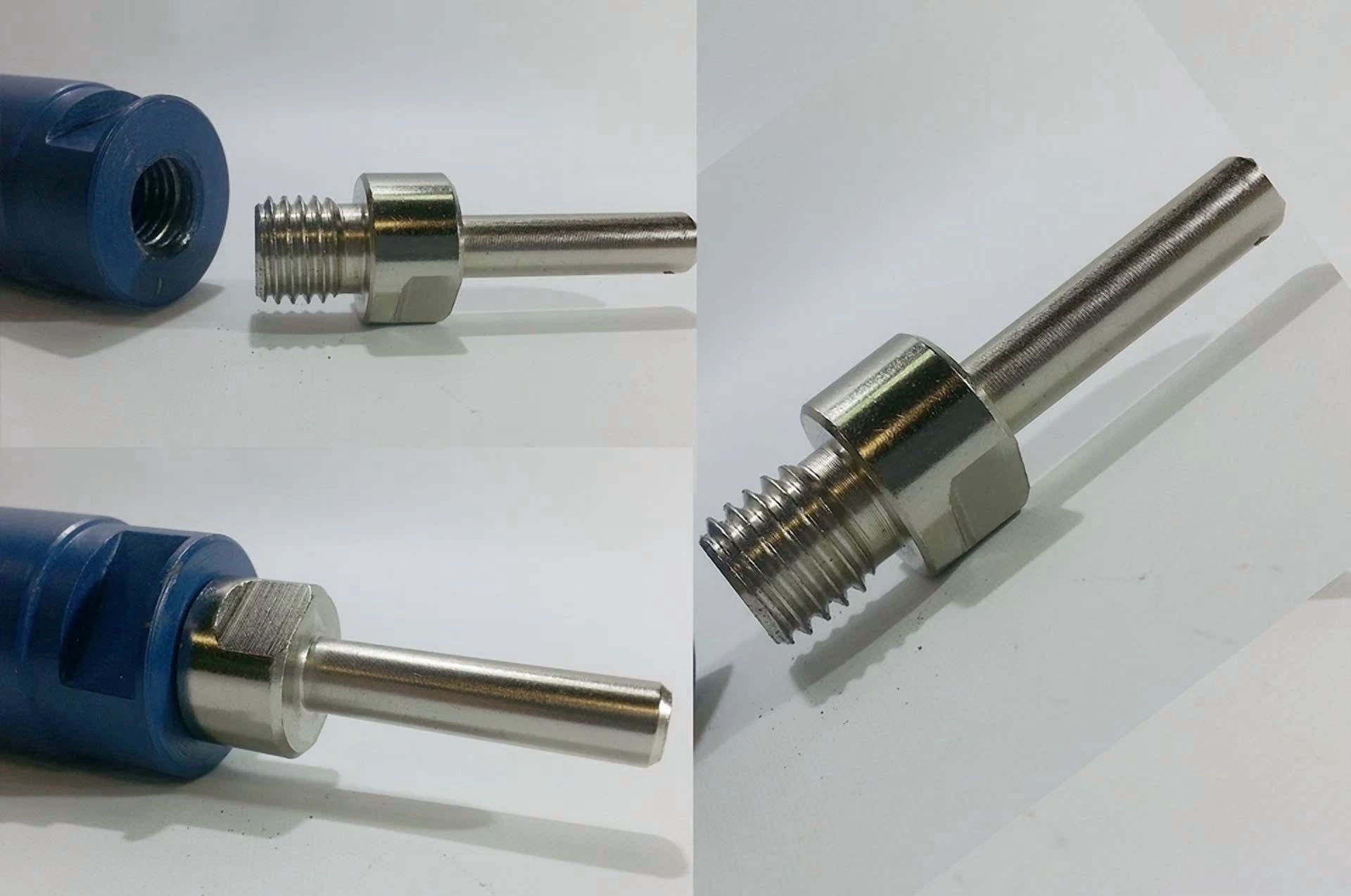 KLYNE - Core Drill Bit Adapter 5/8-11 Unc Thread Male To 1/2 Shank Diamond Power