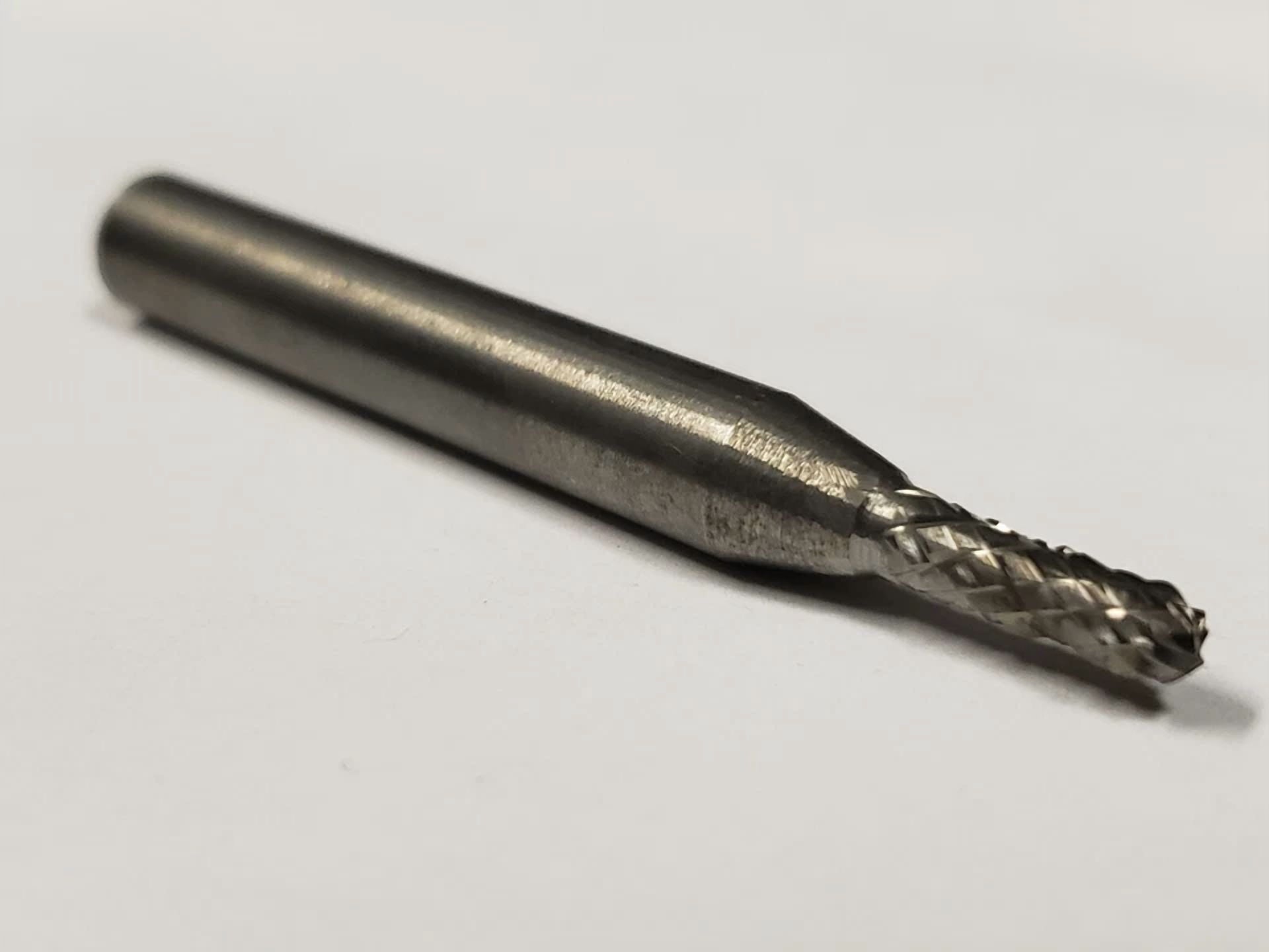KLYNE - Sc11D Cylindrical Tungsten Carbide Burr Bur Cutting Tool Die Grinder Bit 1/4