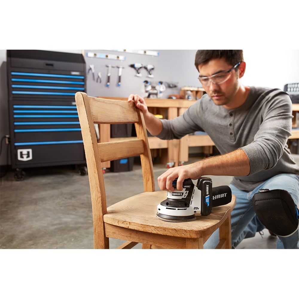 HART 20-Volt Cordless Random Orbit Sander and Dust Bag (Battery Not Included) New Condition