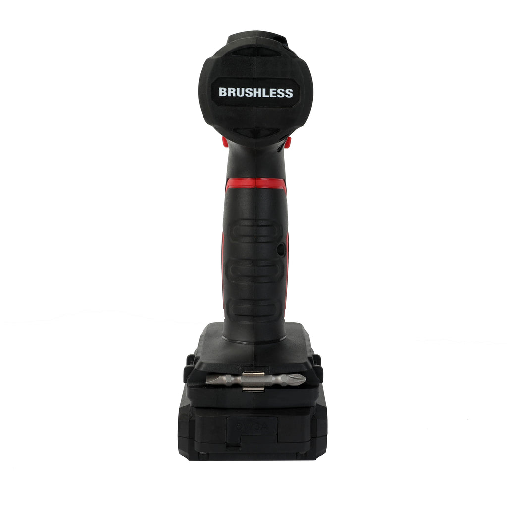Hyper Tough 20V Brushless Cordless Drill with 1.5Ah Battery and USB-C Charging Cable