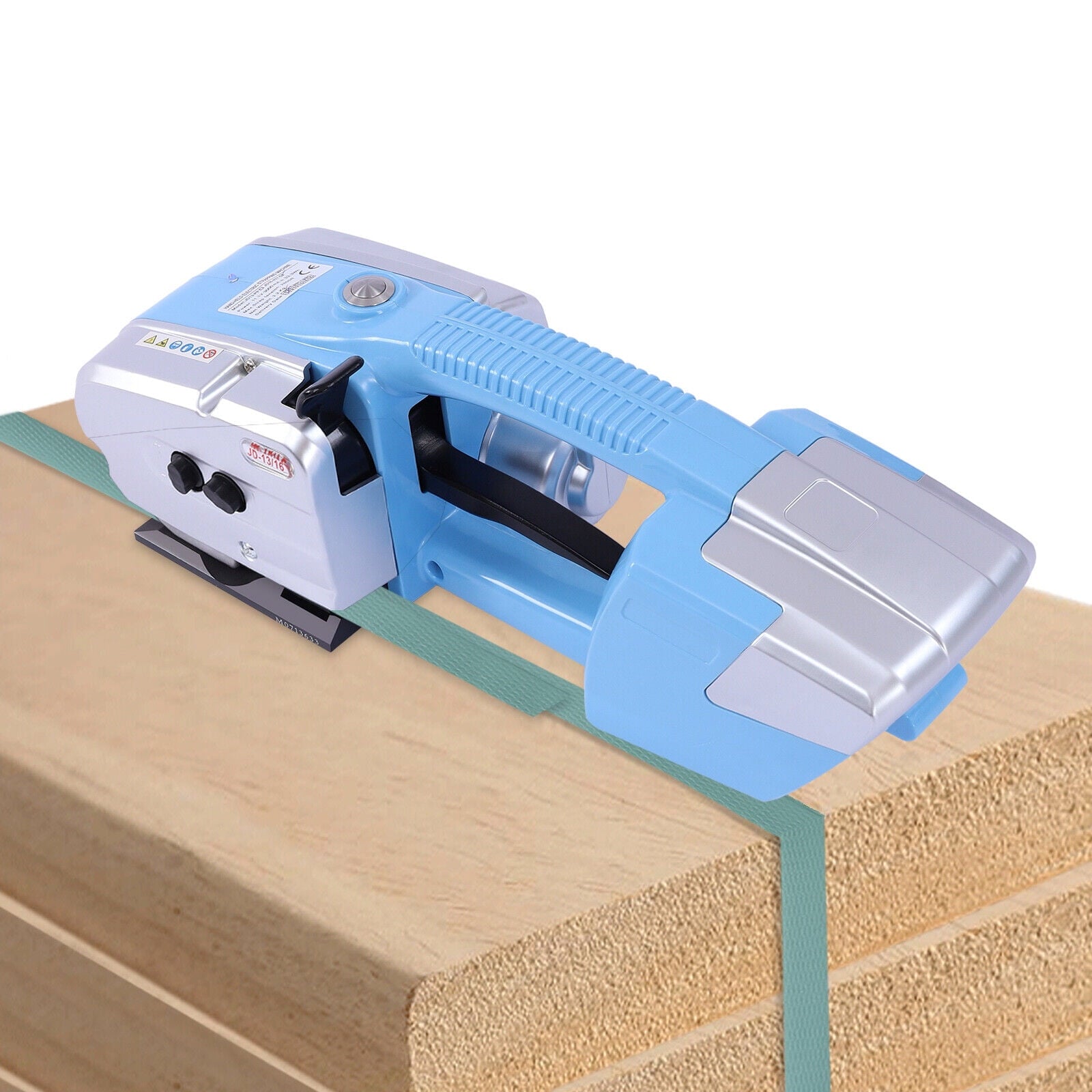 DENSET Automatic Strapping Machine Strapper Battery Operated Strapping Banding Tool Kit For 1/2-5/8 PP PET Straps