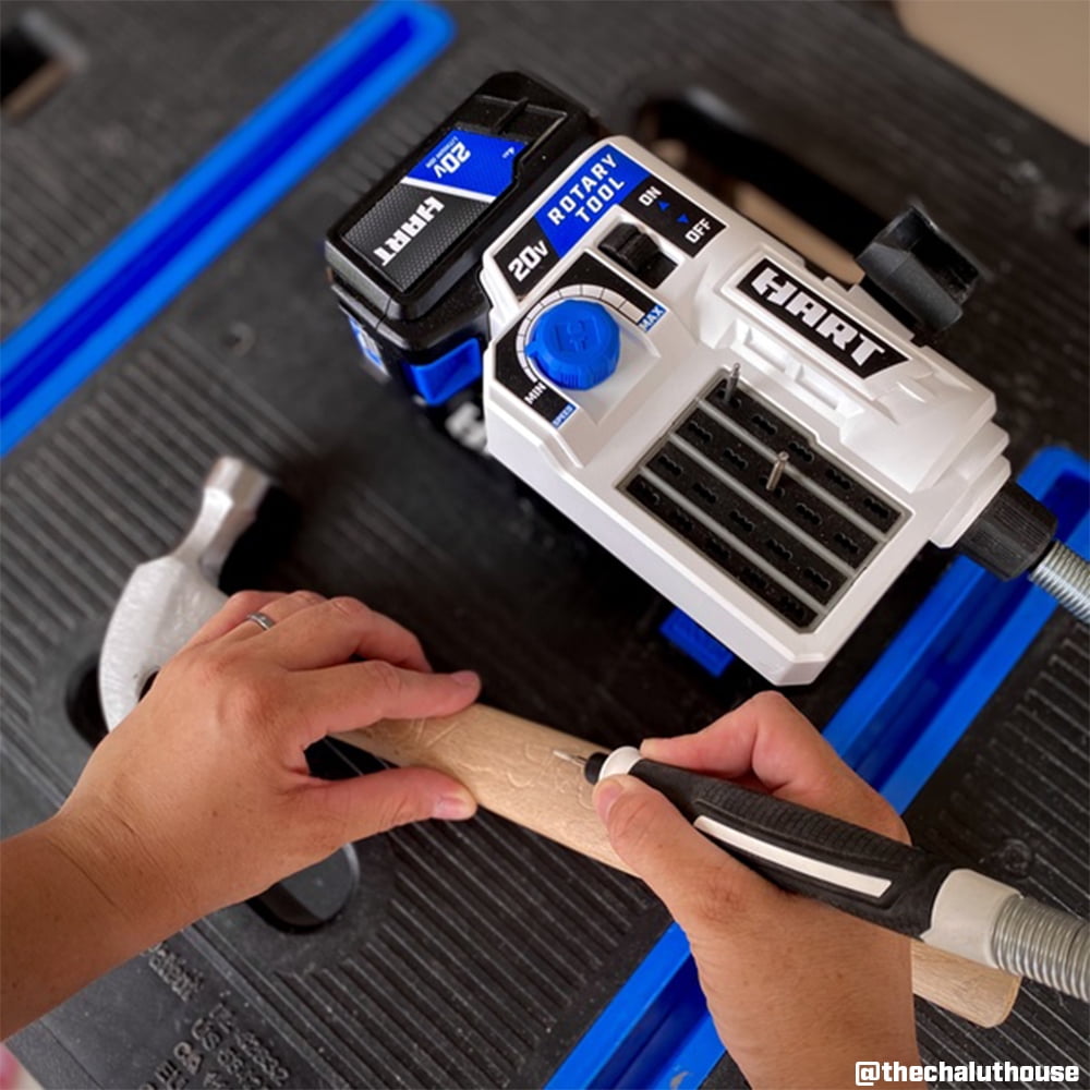 Open Box HART 20-Volt Cordless Rotary Tool with 33 Accessories (Battery Not Included)