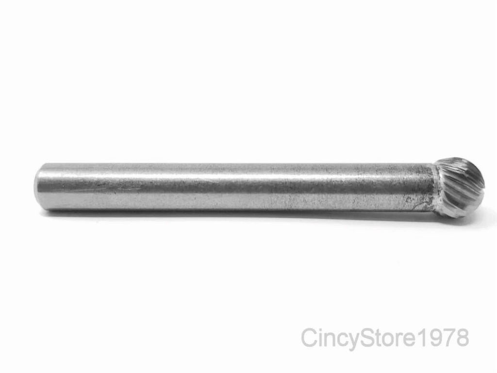 KLYNE - Sd2S Ball Shape 5/16 Carbide Burr Bur Tool Die Grinder Bit 1/4 Shank