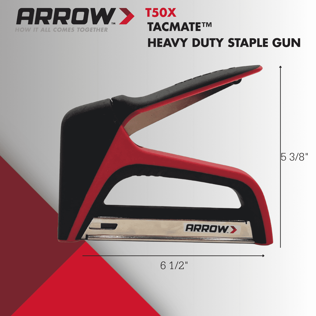 Arrow T50X TacMate Heavy Duty Staple Gun