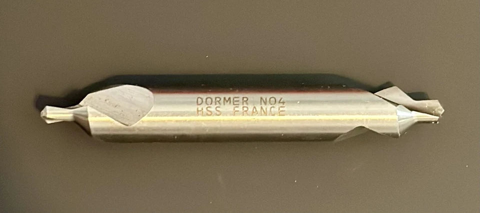 KNACK - Dormer A218N4 Centre Drill Bit/Countersink #4 Hss High Speed Steel 90 Deg