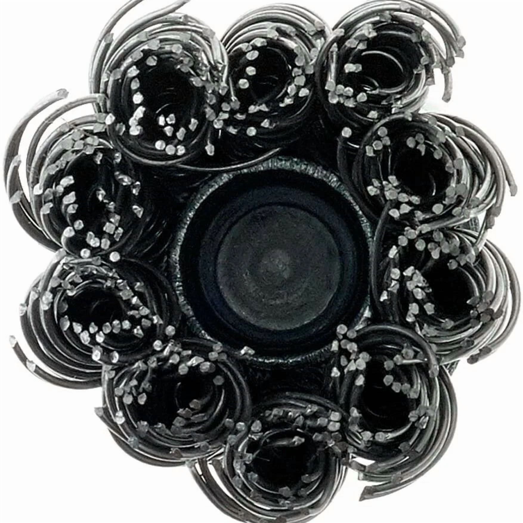 KNACK - 1 Wire Knot End Brush Stainless Steel With 1/4 Shank For Die Grinder Or Drill