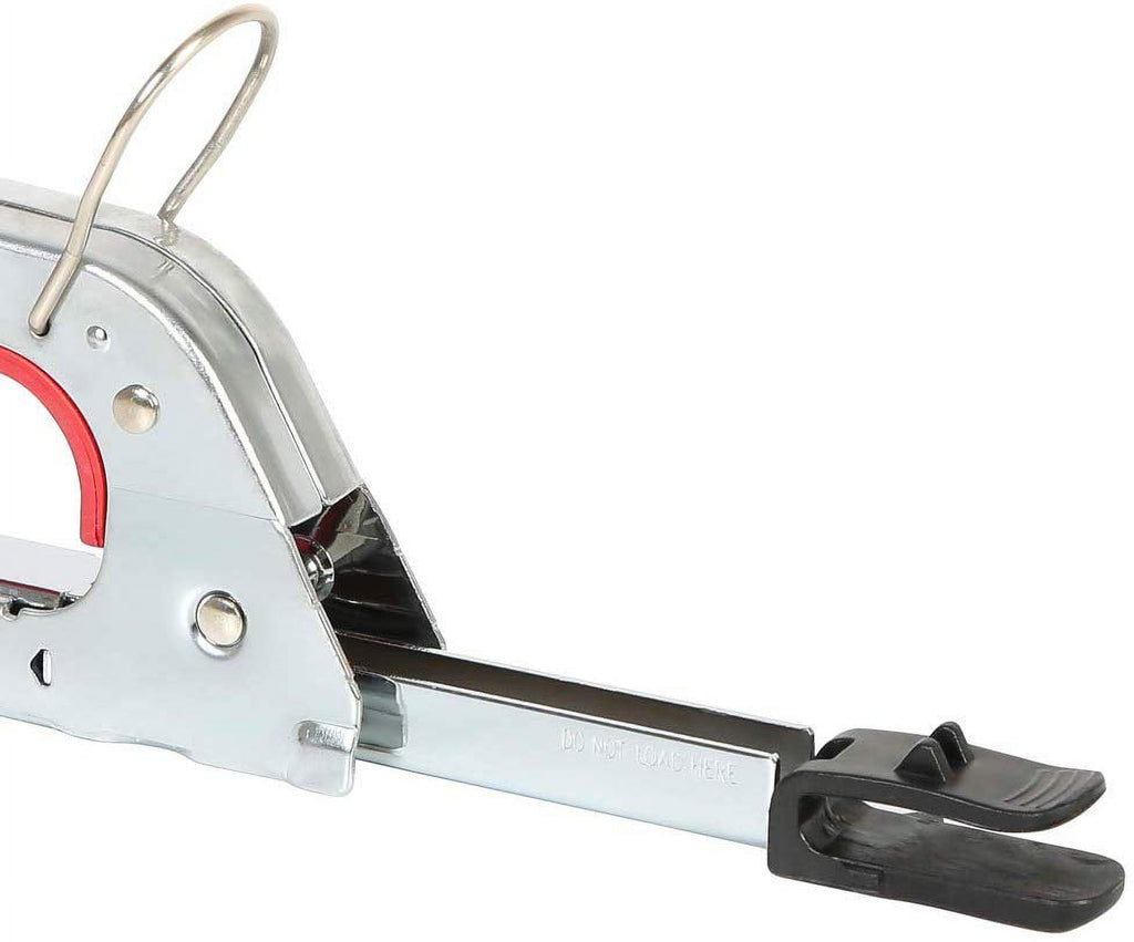 Arrow JT27 Light-Duty Chrome Finish Manual Staple Gun with Bottom Load and Handle Lock