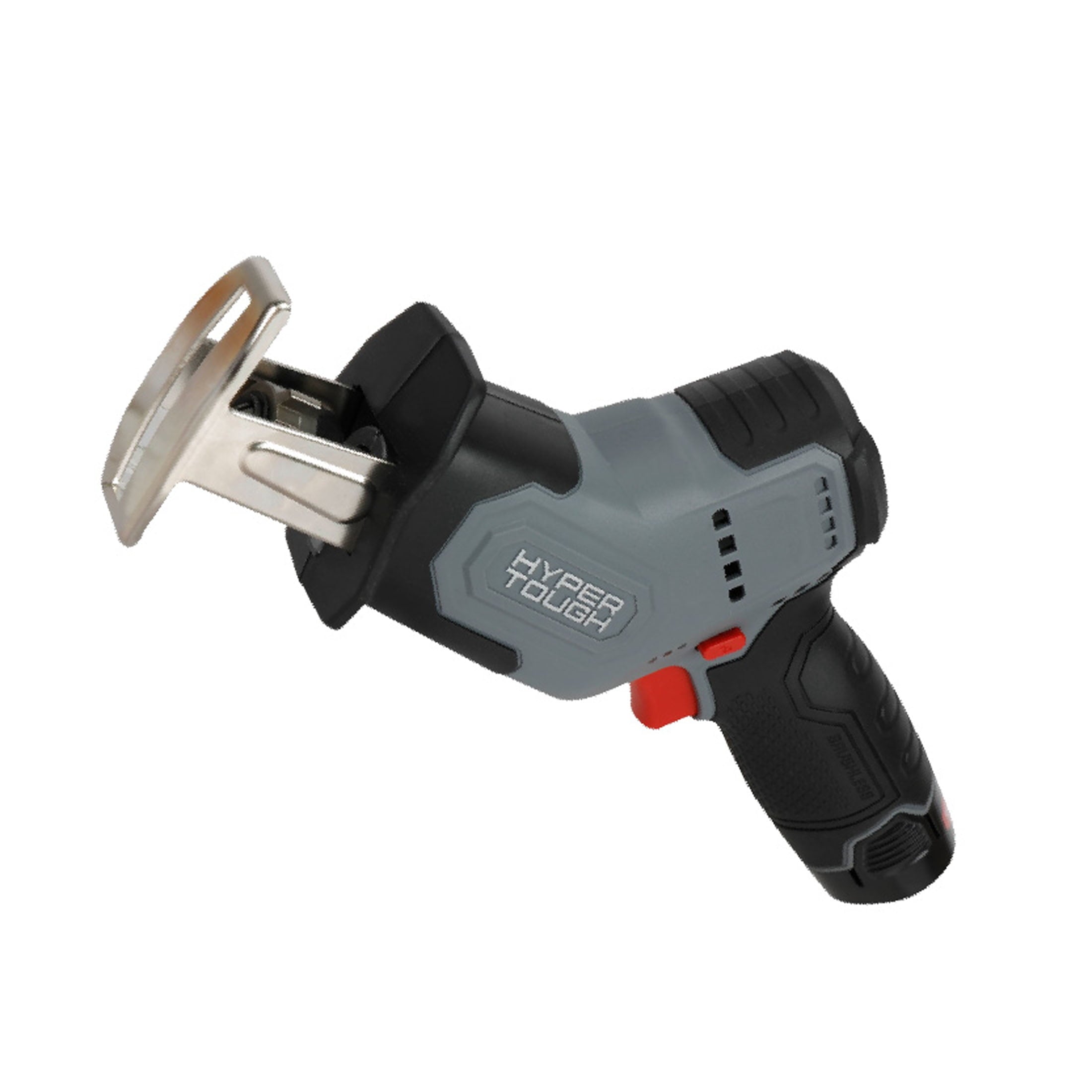 Hyper Tough 12V Brushless Cordless Reciprocating Saw with 1.5Ah Battery