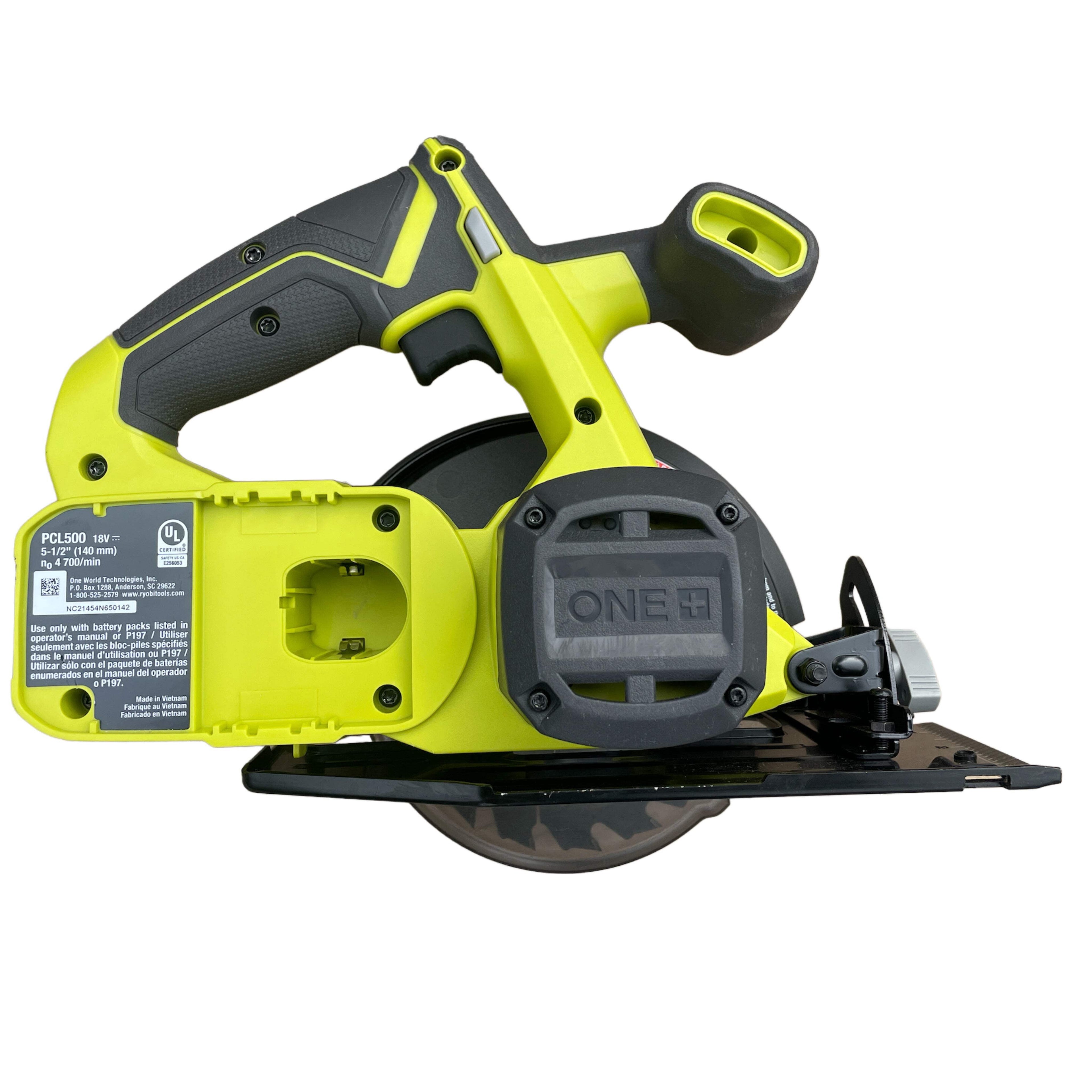 RYOBI ONE+ 18V, 5.5 in Cordless Circular Power Saw