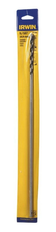 KNACK - Irwin 5/16 In. X 18 In. L Steel Bell Hanger Bit Straight Shank 1 Pc 1890708
