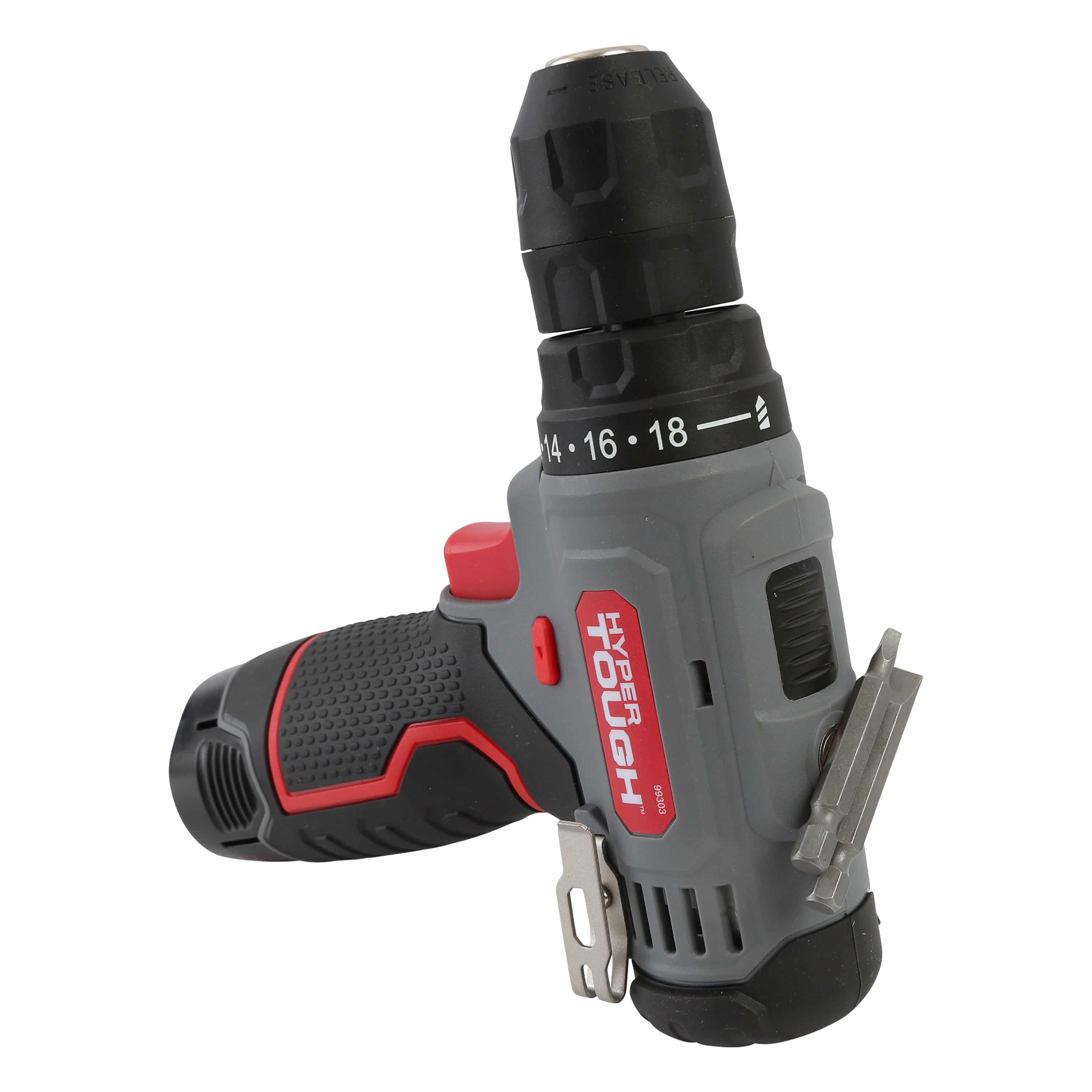 Hyper Tough 12V Max Lithium-Ion Cordless 3/8-inch Drill Driver with 1.5Ah Battery, 99303