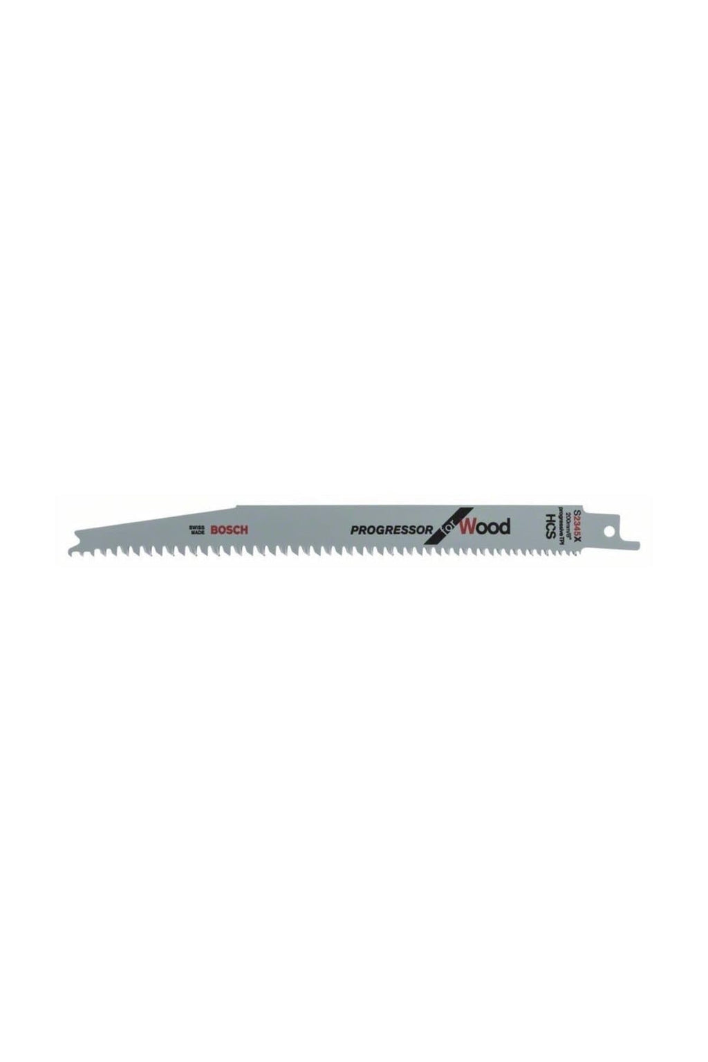 Bosch Professional 5 pieces Sabre Saw Blade S 2345 X Progressor for Wood (for wood, 200 x 19 x