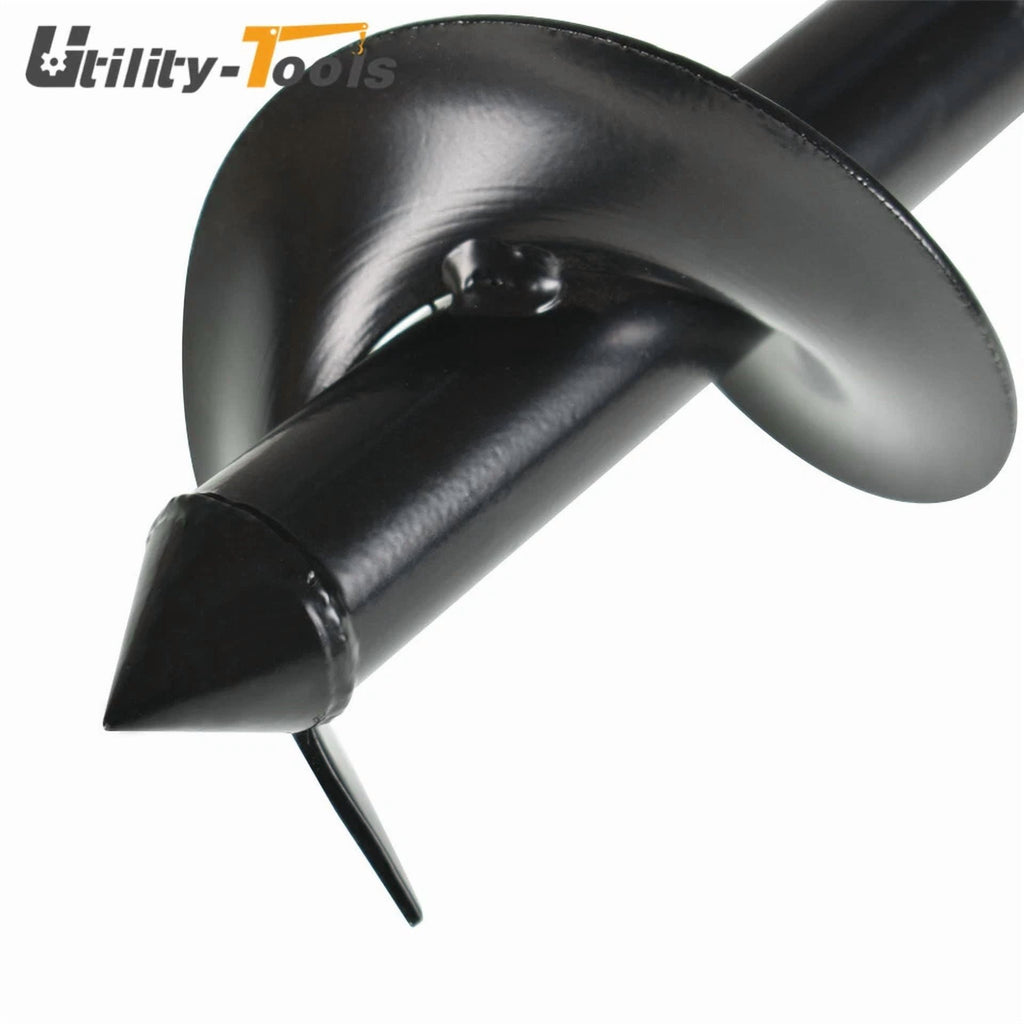 PURELY- 3 In × 7 In Auger Drill Bit Garden Plant Flower Bulb Rapid Planter Spiral