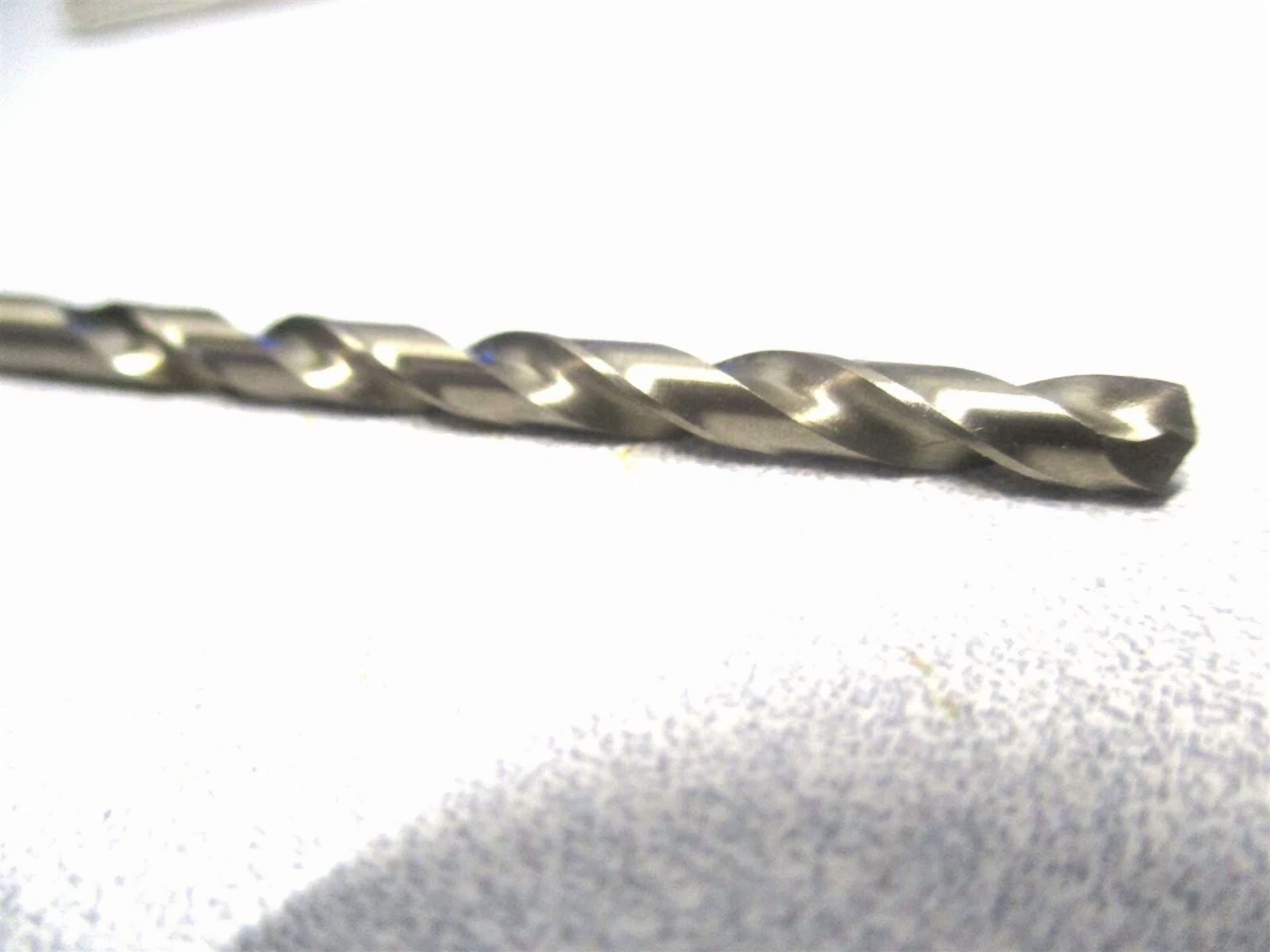 KLYNE - Quality Plus (20822) #22 .1570 X 3-1/8 Oal 2-Flute Cobalt Jobber Drill - 11 Pc