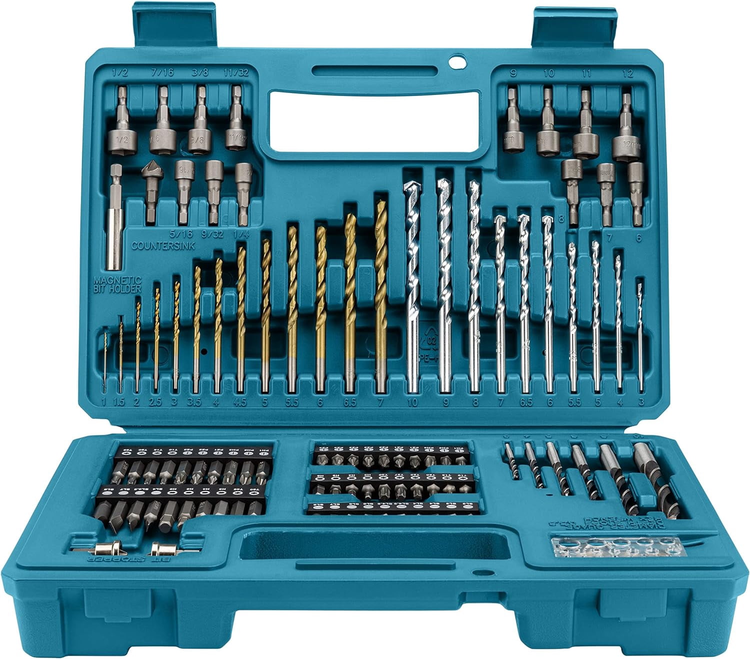 Makita B-68432 102 Piece Drill and Screw Bit Set