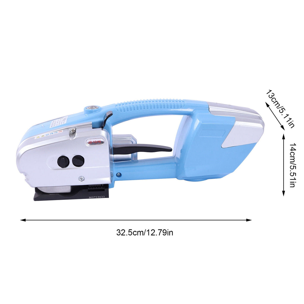 DENSET Automatic Strapping Machine Strapper Battery Operated Strapping Banding Tool Kit For 1/2-5/8 PP PET Straps