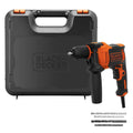 BLACK+DECKER 450 W Single Speed Hammer Drill Power Tool, BEH710K-GB 710 W