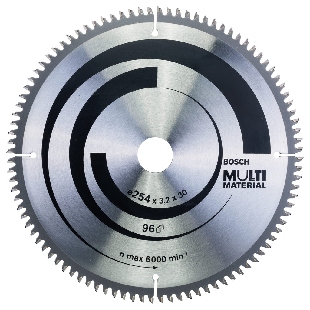 Bosch Professional Multi Material Circular Saw Blade (for Particle Board, Fibre Composites, Pla