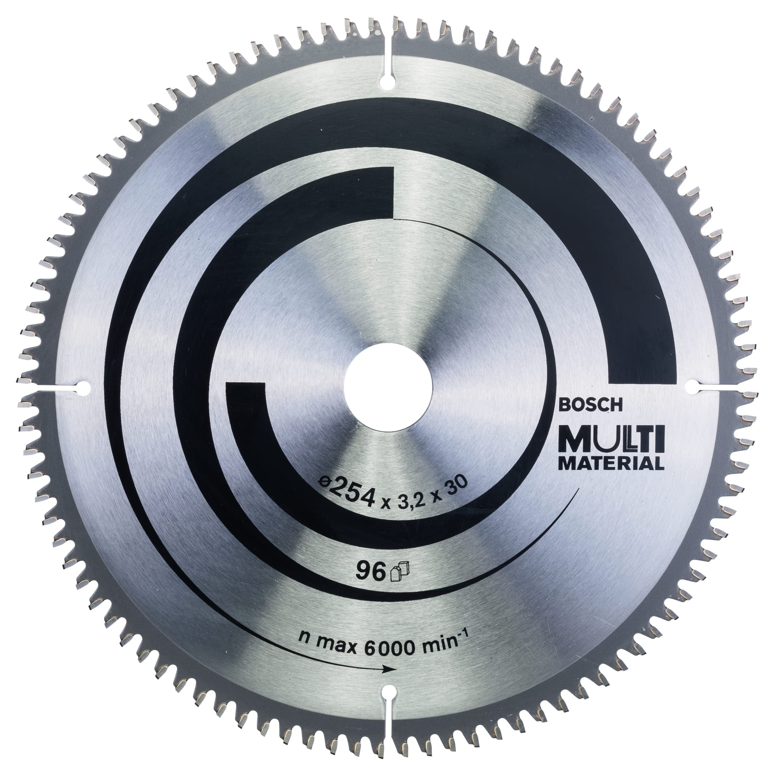 Bosch Professional Multi Material Circular Saw Blade (for Particle Board, Fibre Composites, Pla