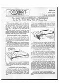 Instruction Manual ONLY for Delta Rockwell 34866 Table Extension Attachment 34160 Tilting Table 8 Saw REPRINT