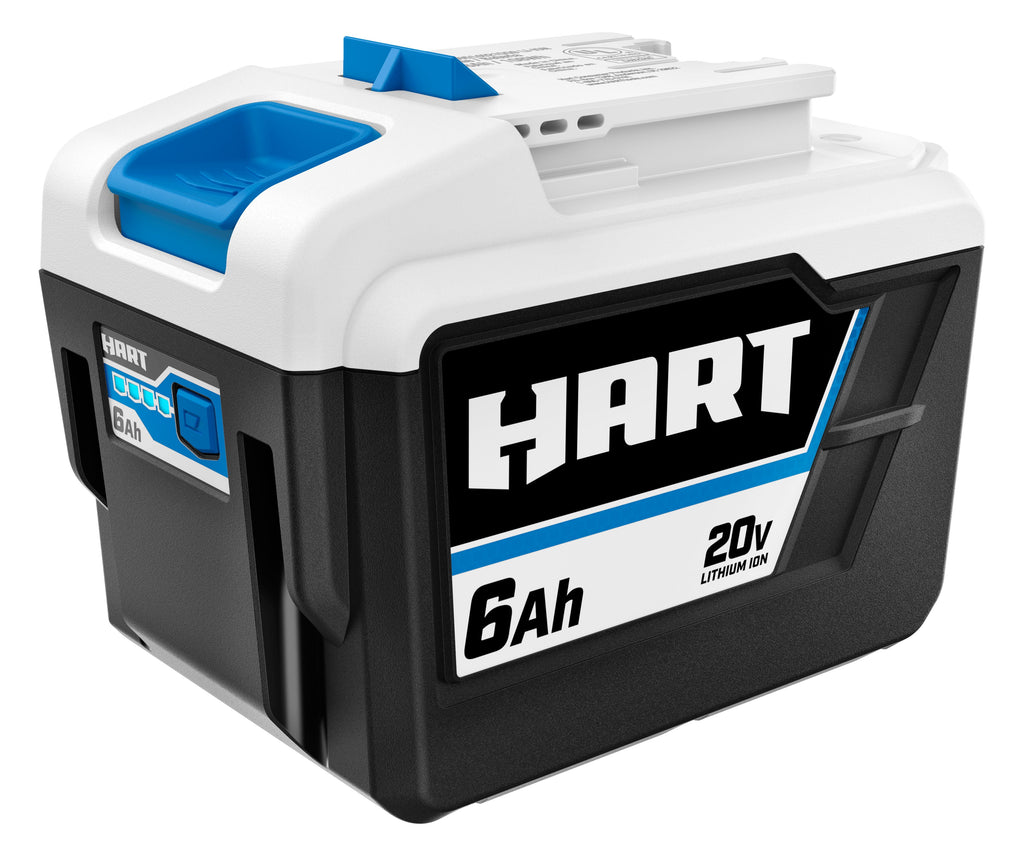 HART 20 Volts 6.0Ah Lithium-Ion Battery (Charger Not Included)