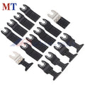 KLYNE - Fit For Wood Metal Cutter 14 Pieces Oscillating Multi Tool Blades Saw Blade