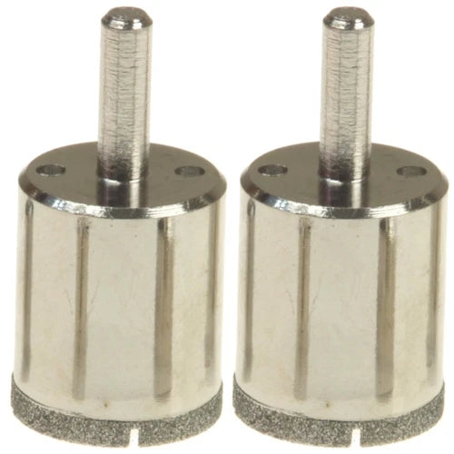 KLYNE - 2X 1 Diamond Drill Bit Ceramic Tile Glass Granite Porcelain Core Hole Saw