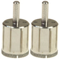 KLYNE - 2X 1 Diamond Drill Bit Ceramic Tile Glass Granite Porcelain Core Hole Saw