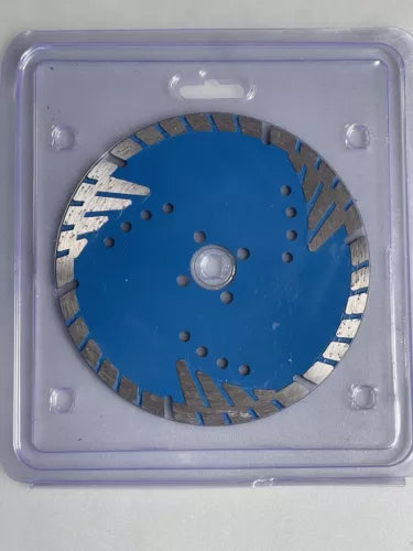 KLYNE - 6'' Dry Diamond Turbo Saw Blade Cutting Disc For Angle Grinder Concrete/Bricks