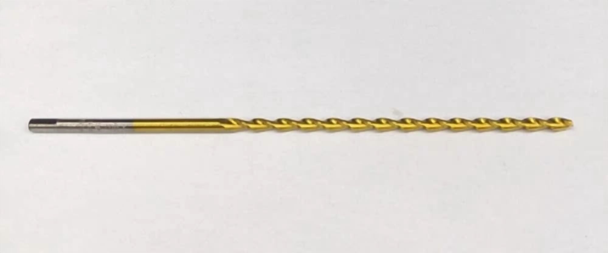 KLYNE - Viking Drill 1/8 Parabolic Flute Taper Length Drill Tin Titanium 34600 New Usa