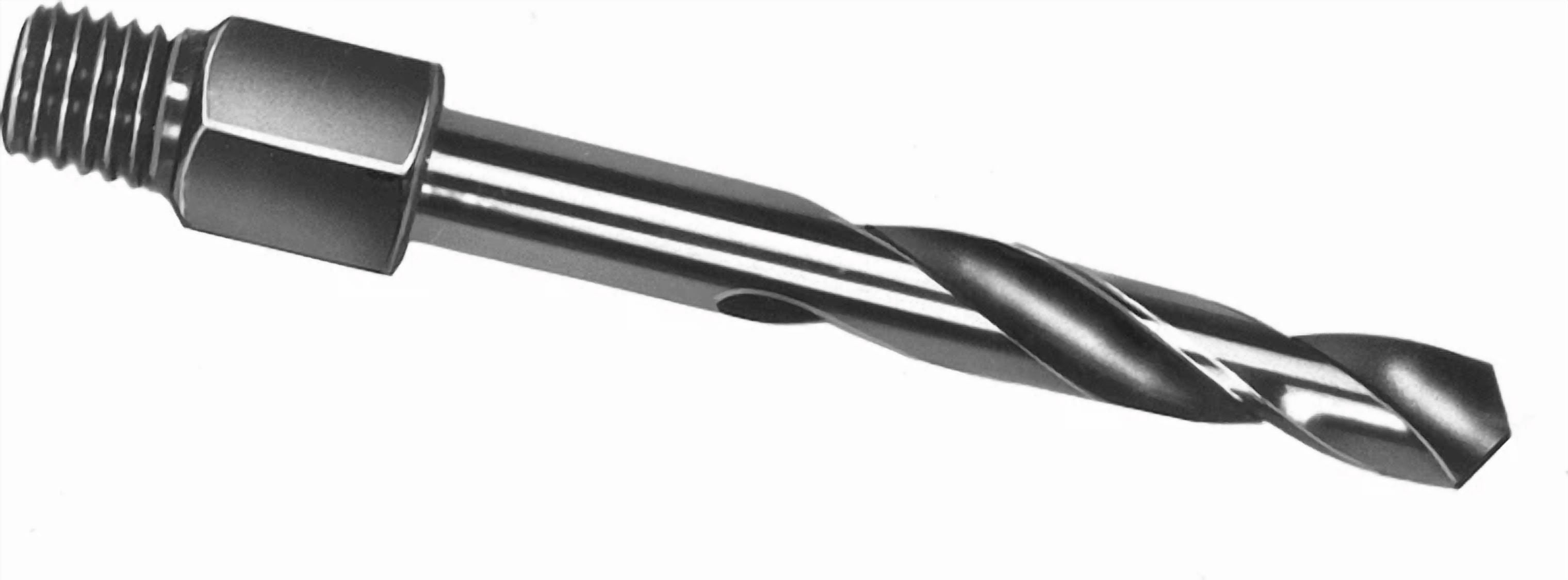 KNACK - 1/4 High Speed Steel Stub Threaded Shank Adapter Drill Usa 602 2Pcs