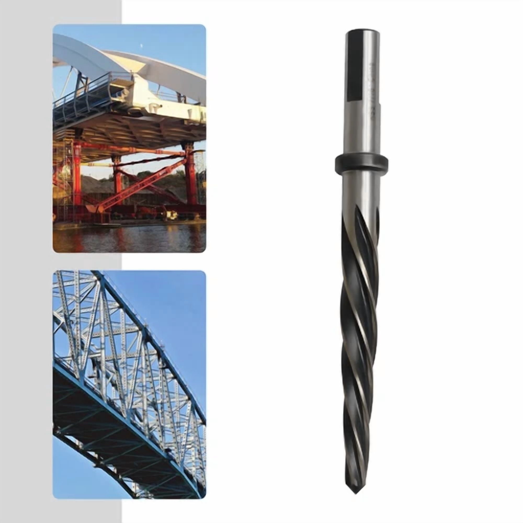 KNACK - 11Mm 7/16 Tapered 1/2 Shank High-Speed Steel Drill Bridge/Construction Reamer