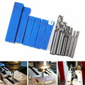 KNACK - 6 Hss Steel End Mill Cutter Shank Drill Bit 1/6 1/4 1/3 2/51/21/135