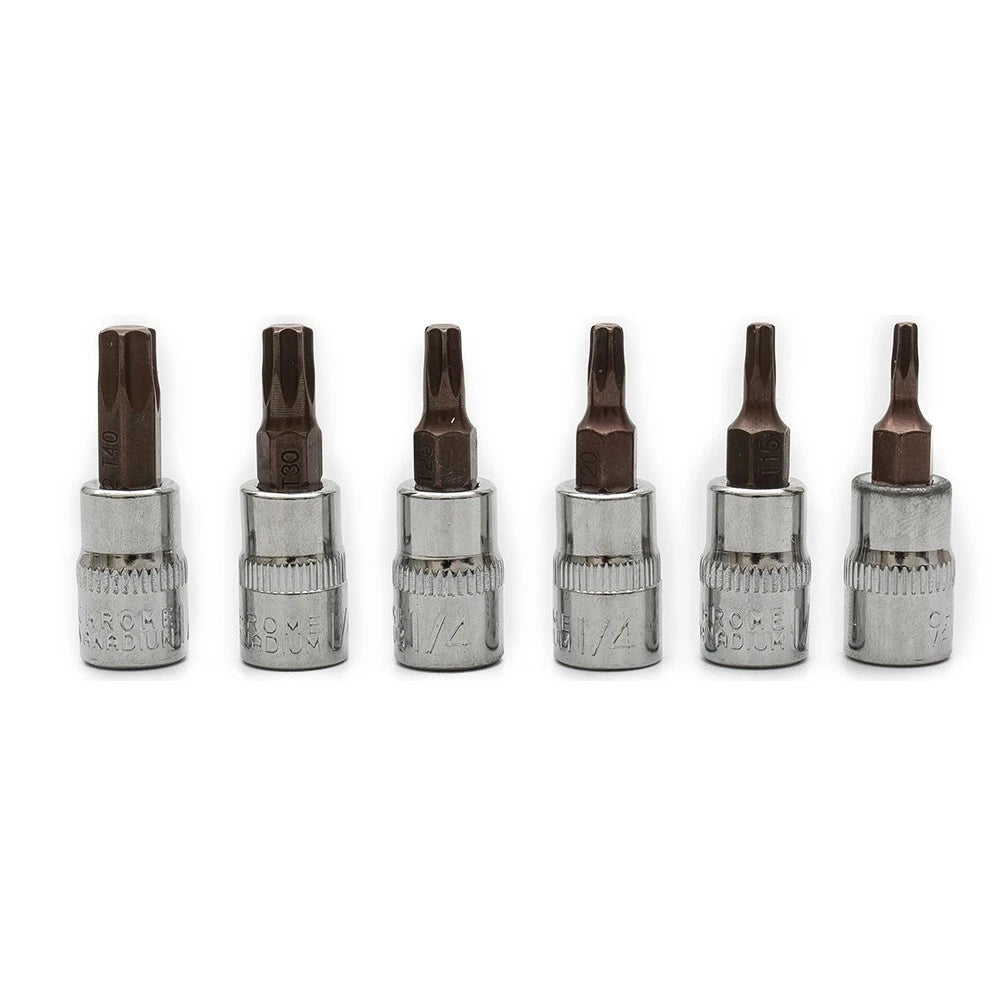 KNACK - Home Furnishing 6Pcs Bit Socket Repair Set Tools 1/4Inch Shank 6.35Mm Drive
