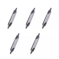 KNACK - Hss Standard Center Drills Combined Countersink Bits Set 5 Pc No.3 60 Degree