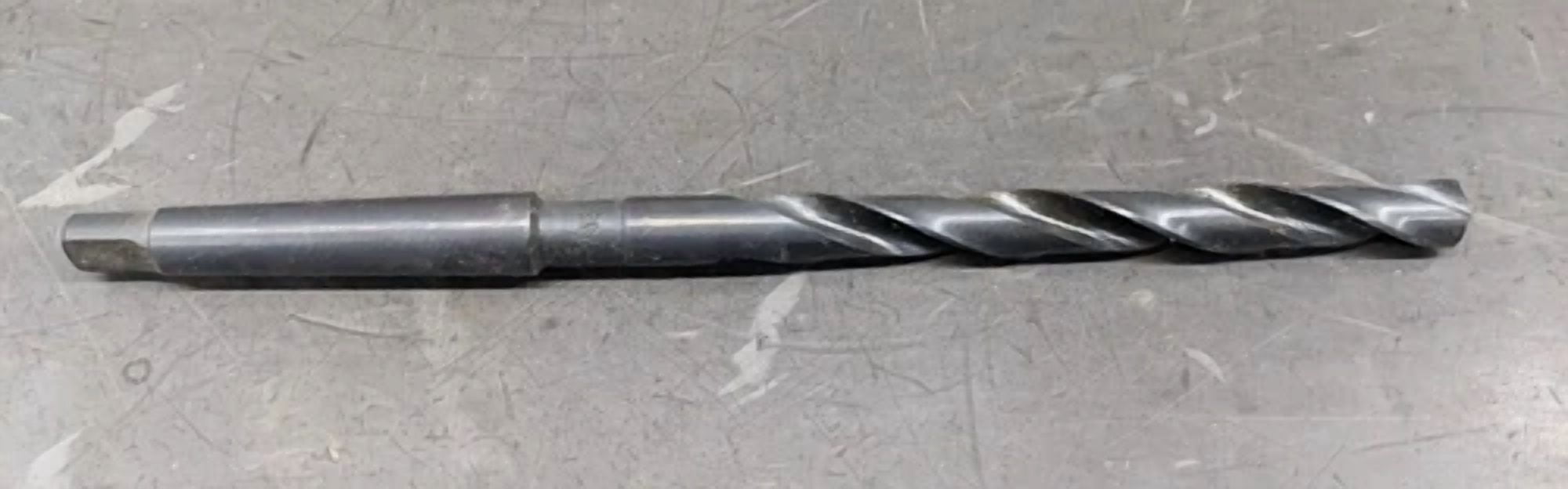 KNACK - Kromhard 13/32 Taper Shank Drill 8 Long Hss 1Mt Mt1 1 Morse Taper Uk