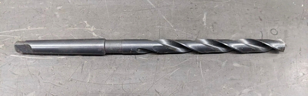 KNACK - Kromhard 27/64 Taper Shank Drill 8 Long Hss 1Mt Mt1 1 Morse Taper Uk
