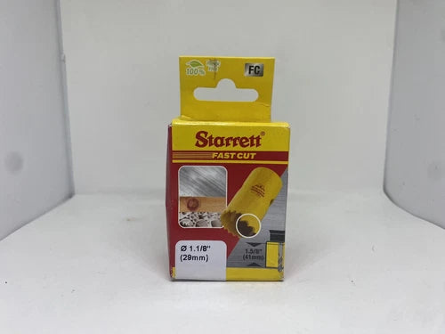 KNACK - Starrett Hss Fast Cut Holesaw 1-1/8 (29Mm)