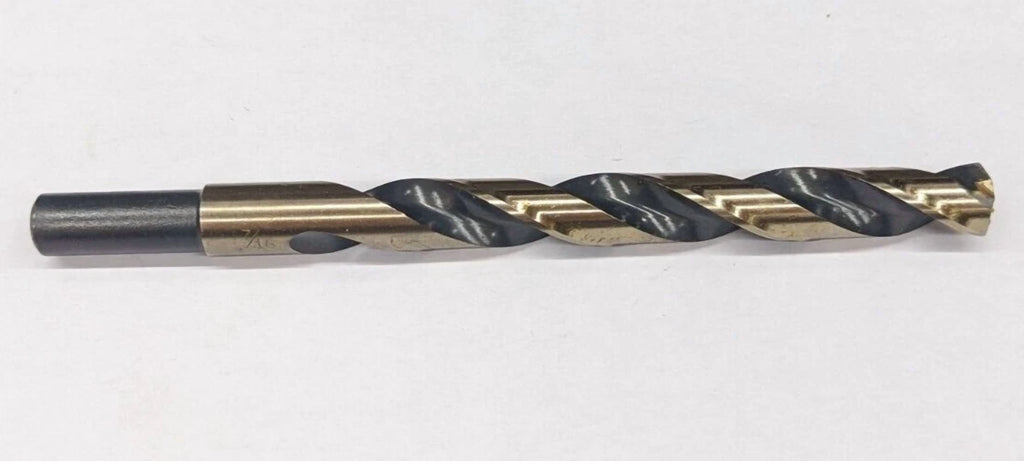 KNACK - Triumph 7/16 Jobber Length Drill Cobalt Black & Gold 135° Split Point Usa