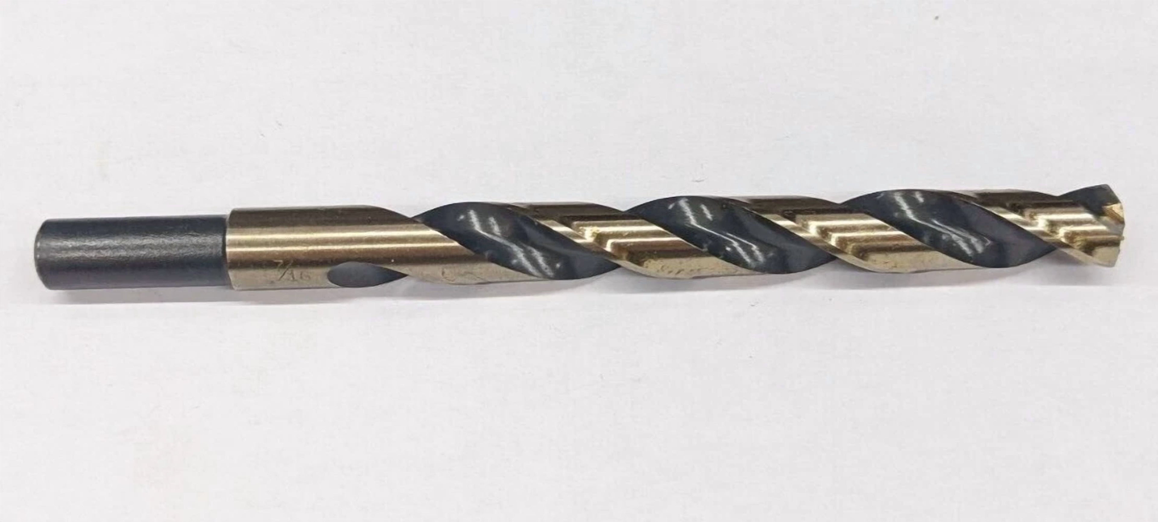 KNACK - Triumph 7/16 Jobber Length Drill Cobalt Black & Gold 135° Split Point Usa