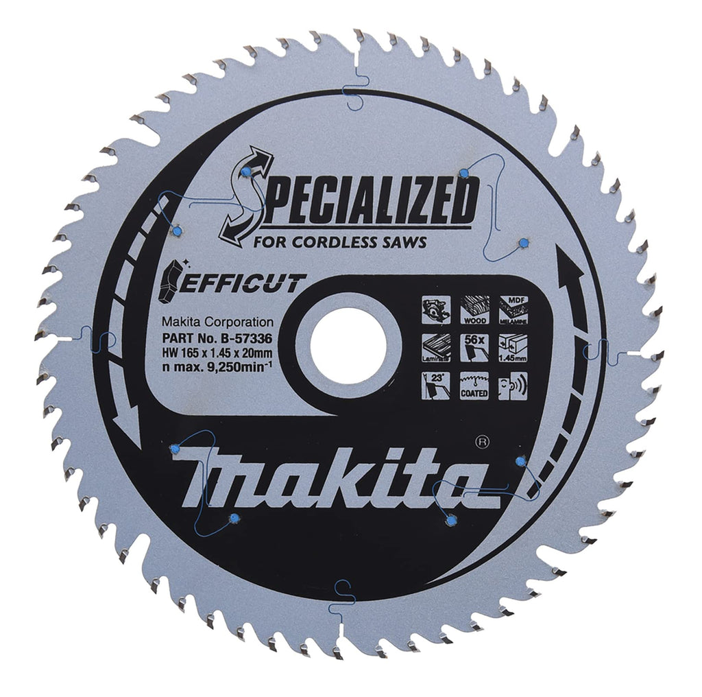 Makita B-57336 TCT Efficut Saw Blade 165x56T