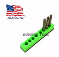 Mechanics Time Saver 8 Slot 1/4 In Magnetic Hex Bit Holder Organizer Mts Usa