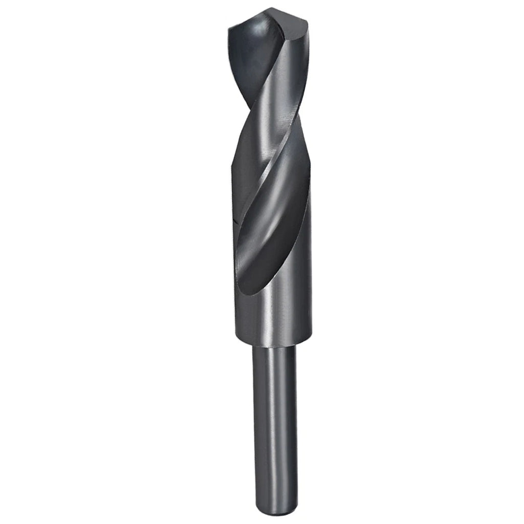 VIVA - 22Mm Hss 6542 Short Shank Drill Bit With 1/2 Inch Straight Shank Black Oxide