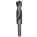 VIVA - 22Mm Hss 6542 Short Shank Drill Bit With 1/2 Inch Straight Shank Black Oxide