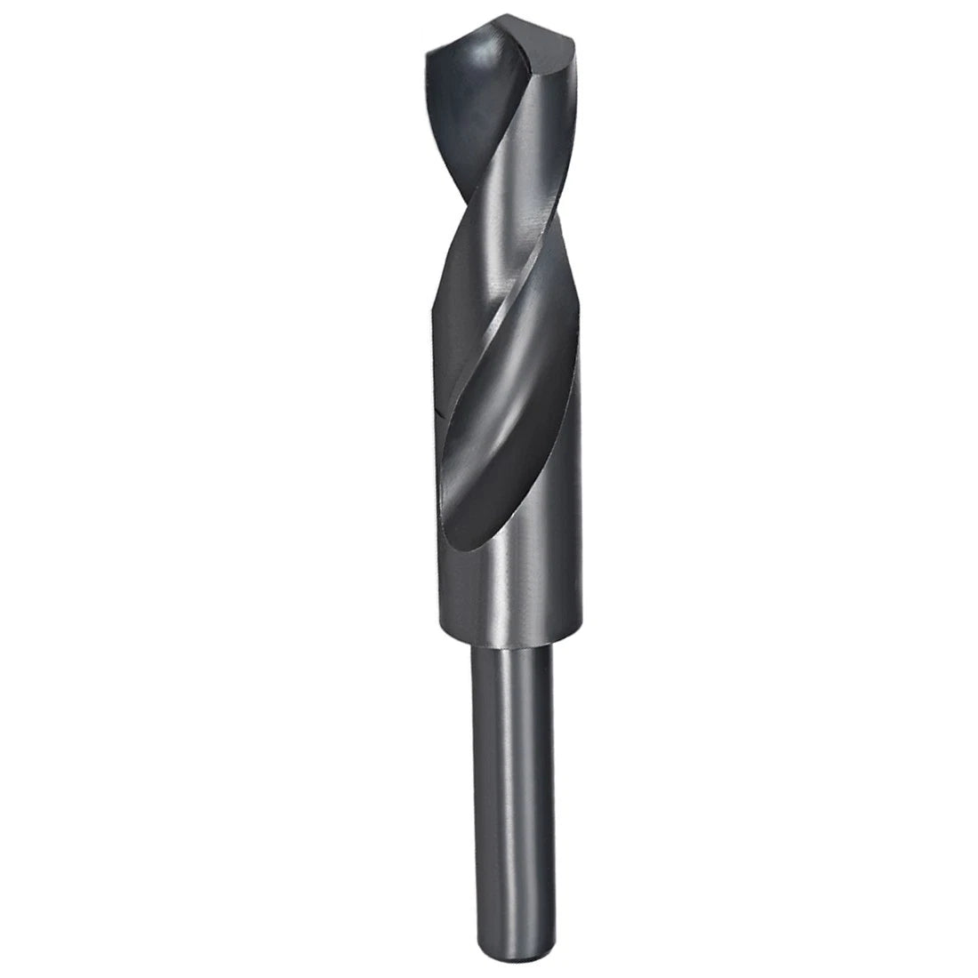 VIVA - 22Mm Hss 6542 Short Shank Drill Bit With 1/2 Inch Straight Shank Black Oxide